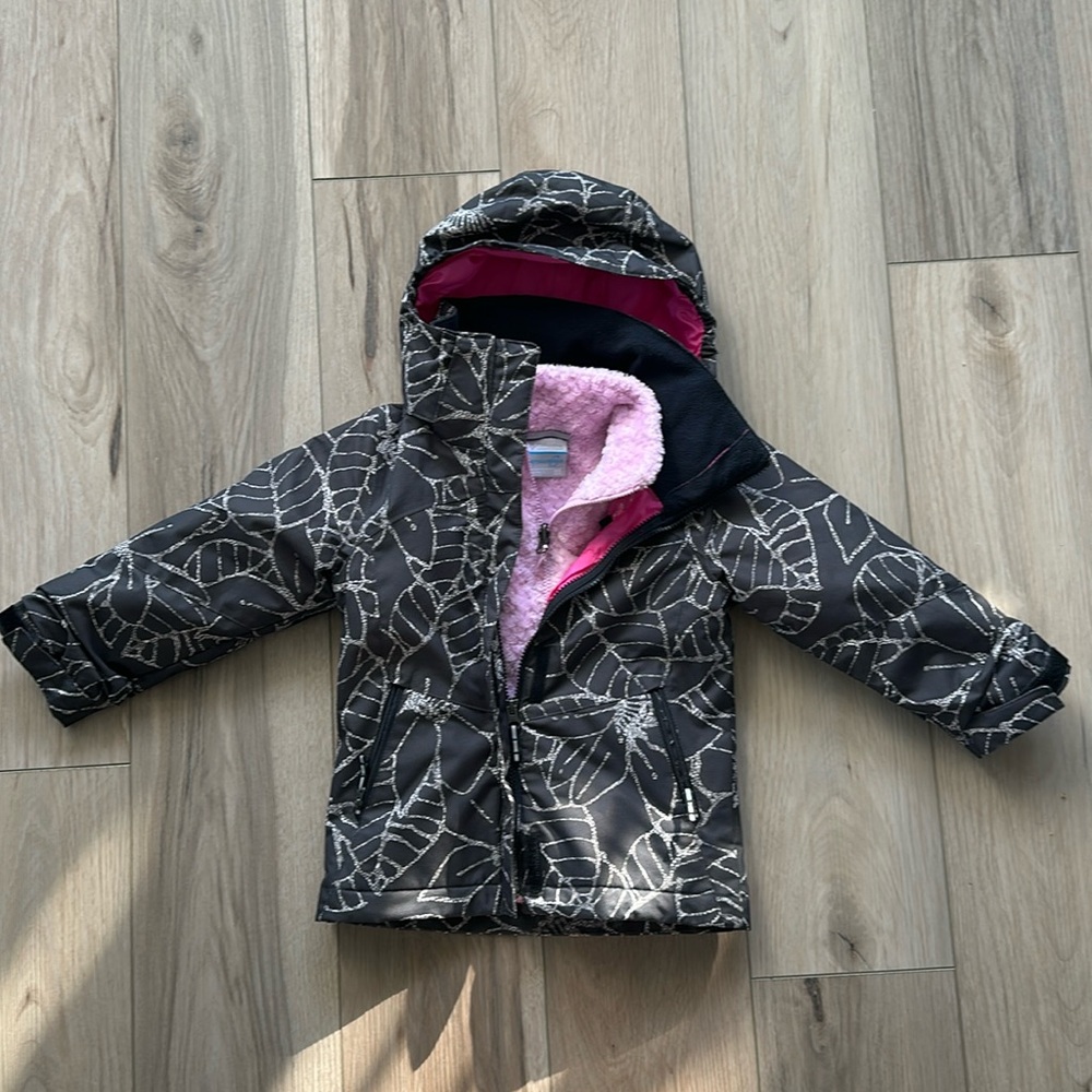 Columbia Girls Fleece and shell jacket XXS (4/5)
